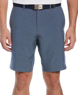 PGA TOUR Mens Textured Dobby Performance Golf Shorts