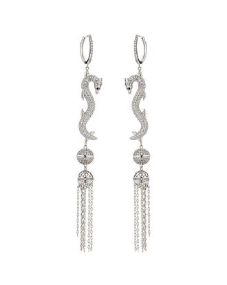 Eyecandy LA Eye Candy La Luxe Collection Cz Drop Earrings
