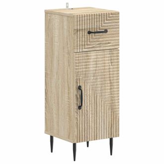vidaXL Armario De Almacenamiento Para Ba&ntilde;o Haarlem Roble Sonoma Vidaxl