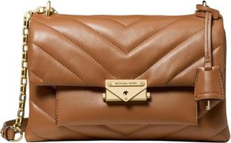 Michael Kors Crossbody Bag - Dames - Schoudertassen - Bruin - ONE Size - Katoen - Tassen