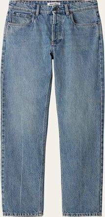 Miu Miu Mid-Rise Straight-Leg Jeans