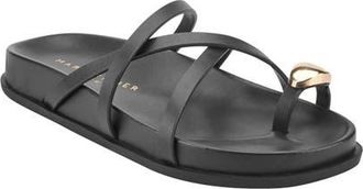 Marc Fisher Braidey Slide Sandal in Black at Nordstrom, Size 7.5