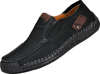 Generic Casual Shoes for Men: Loafers Lightweight Work Shoes Slip-On Loafers Soft Sole Work Shoes Breathable Traditional Shoes Classic Comfortable Mens Shoes 