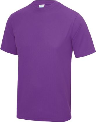 Just Cool Just Cool Mens Performance Plain T-Shirt (XXL) (Magenta Magic)