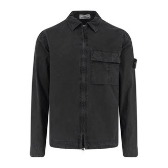 Stone Island Hombre, Chaquetas, Negro, Talla: L