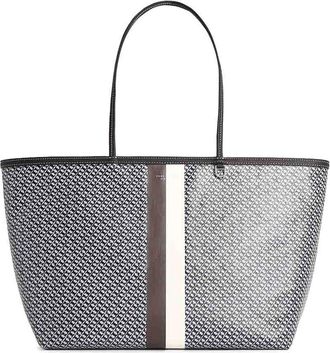 Tory Burch Racer Blue Cotton Blend Bag