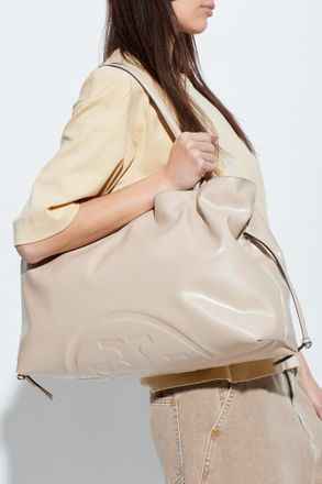 Tory Burch Shopper Bag Ella, Womens, Cream