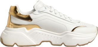 Dolce & Gabbana White Gold Daymaster Low Top Sneakers Womens Shoes (Pre-Owned)