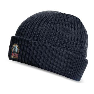 Parajumpers Matio Beanie - Heren - Accessoires - Blauw - Maat: L/Xl Zijde