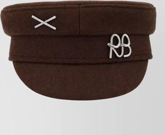 Ruslan Baginskiy wool logo baker boy cap