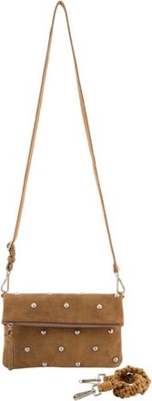Fredsbruder FREDsBRUDER Endless Beads Flap Bag Leather Toffee Brown