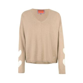 Lieblingsst&uuml;ck Lieblingsst&uuml;ck, Dames, Truien, Beige, Maat: L Poliester