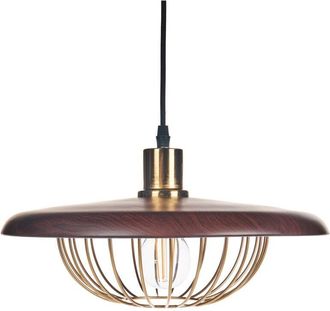 Beliani Beliani - Pendant Ceiling Hanging Lamp Light Metal Iron Gold Tordillo