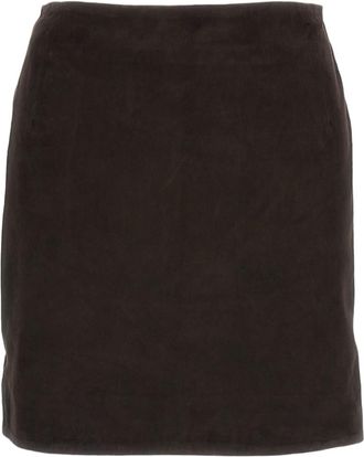 Rotate Suede Mini Skirt