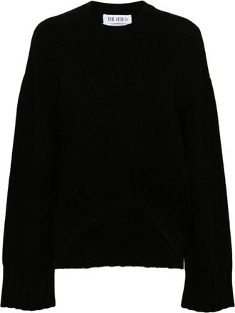 The Attico Jersey de punto con bajo asim&eacute;trico - Knitwear - Mujer - Negro - S
