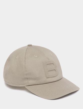 Bally Baseball Hat in Cotton With a Debossed Logo in Gray at Nordstrom