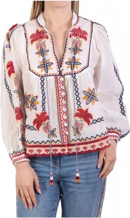 Farm Rio Farm RIO - Tops - Dames - Blouses - Veelkleurig - L - Leer - Overhemden