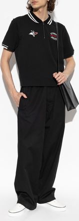 Iceberg Polo With Logo, Mens, Black