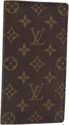 Louis Vuitton Pre-owned Wallets, female, Brown, Size: ONE SIZE Pre-owned Vintage Monogram Bifold Wallet