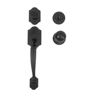 OEM 1 Kit De Cerradura Para Puerta, Distancia Entre Centros Ajustable De 195 A 224 Mm, Manija Reversible, Aleaci&oacute;n De Zinc, Para El Hogar