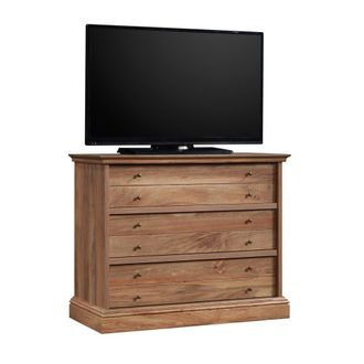 Sauder Barrister Lane Chest, For TVs up to 40, Sindoori Mango finish