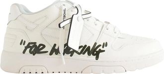 Off-white Schoenen, Heren, Wit, 40 EU, Leer, Out Of Office For Walking Sneakers
