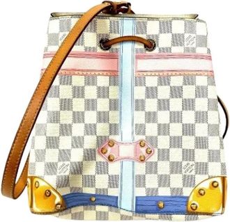 Louis Vuitton Pre-owned Bucket Bag - Dames - Vintage Tas - Wit - ONE Size - Vintage