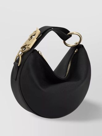 Burberry knight medium leather shoulder bag