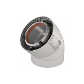 Ubbink Codo A 45&deg; Gas (x 2) - Ubbink : 229501