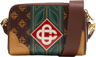 Casablanca Cross Body Bags, female, Multicolor, Size: ONE SIZE Monogram Crossbody
