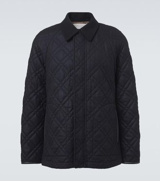 Gabriela Hearst Clarence quilted wool and cashmere jacket