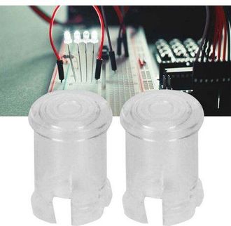 OEM Tapa Transparente Para L&aacute;mpara Led Ulisem De 5 Mm, Tapa Para L&aacute;mpara Con Gu&iacute;a De Luz, Cubierta Protectora, Tapa Transparente Para L&aacute;mpara Led (100 Uni