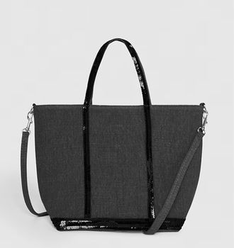 Vanessa Bruno Cabas S Lin Zipp&eacute; Noir