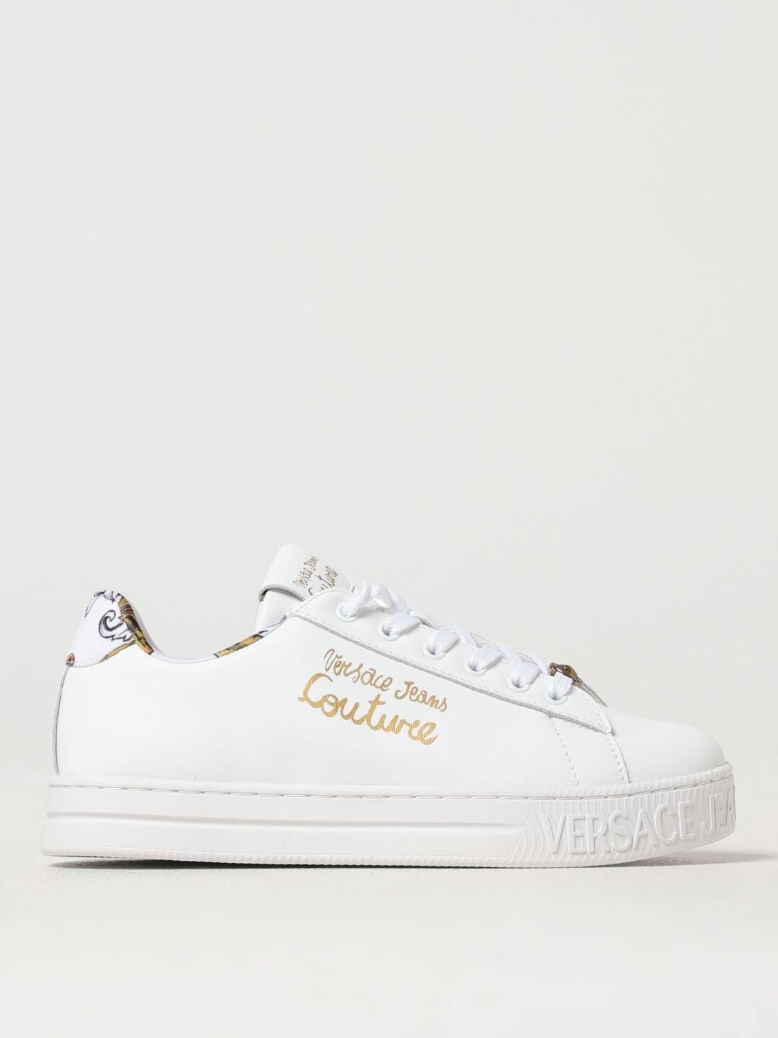 Versace Jeans Couture: White Sneakers / Trainer now up to