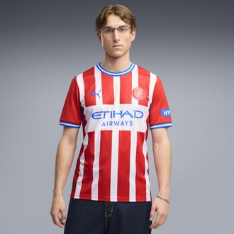 Puma Girona F.C. Maglia Home 26/27 da uomo, Accessori, Rosso, 3XL