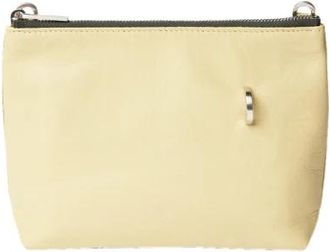 Rick Owens Small Adri Crossbody Schoudertas - Dames - Schoudertassen - Beige - ONE Size - Leer - Tassen