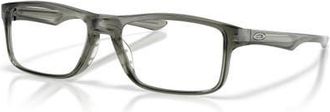 Oakley 53mm Rectangle optical glasses in Grey at Nordstrom