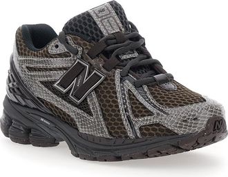 New Balance Unisex Sneakers 1906r Brown Synthetic-Mesh Trainers Synthetic/mesh