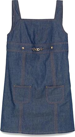 Celine Short Dresses, female, Blue, S, Vestito