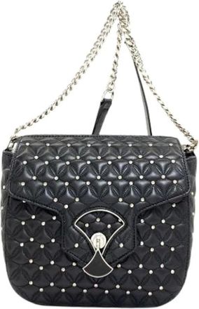 Bulgari Pre-owned Cross Body Bags, female, Black, Size: ONE SIZE Pre-owned Vintage Shoulder Bag