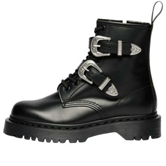 Dr. Martens (WMNS) Dr. Martens 1460 Western Buckle Black Atlas 43103001