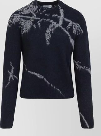 Dries Van Noten floral-print wool jumper