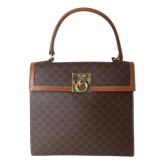 Celine Pre-owned Handbags, female, Brown, Size: ONE SIZE Pre-owned Plastic Handbag