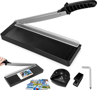 OEM Cortapapeles - A4 - 34 Cm - Capacidad 8 Hojas - Para Oficina Escuela Y Manualidades