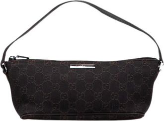 Gucci Pre-owned Shoulder Bags, female, Brown, Size: ONE SIZE Pre-owned Shoulder Bag