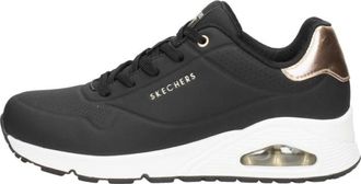 Skechers Uno - Golden Air - Dames - Sneakers - Zwart - 42 EU - Schoenen