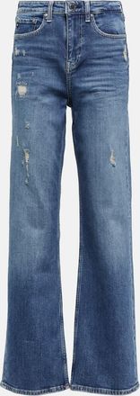 AG - Adriano Goldschmied High-rise boyfriend jeans