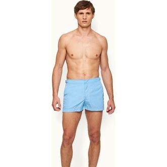 Orlebar Brown Springer Shortest-Length Swim Shorts in Riviera Ii at Nordstrom, Size 36
