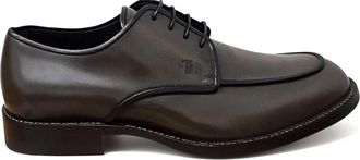 Tod's Brogues stringate in pelle - Grigio