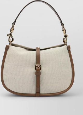 Etro medium cotton linen shoulder bag